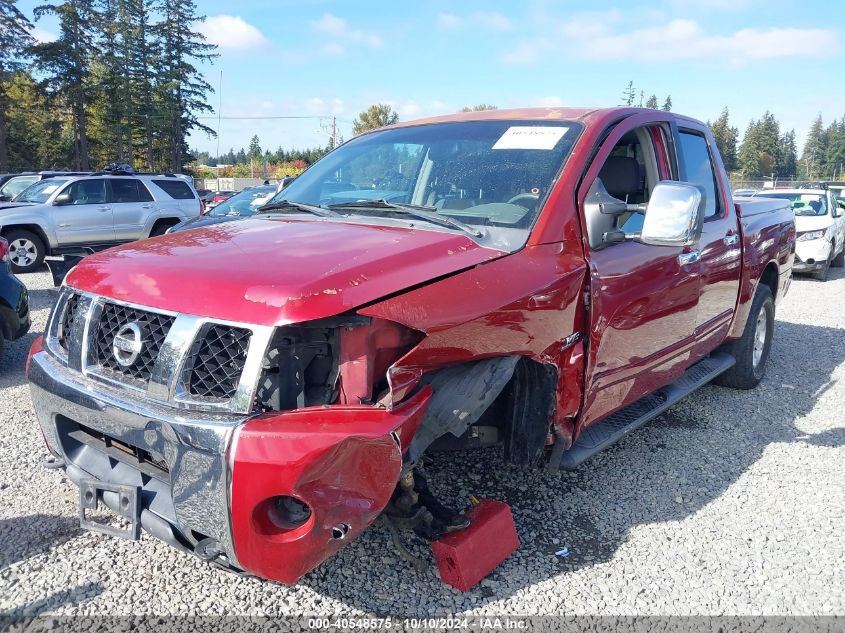 2004 Nissan Titan Se VIN: 1N6AA07B34N526606 Lot: 40548575