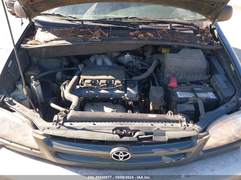 4T3ZF13C5YU257860 2000 Toyota Sienna Xle