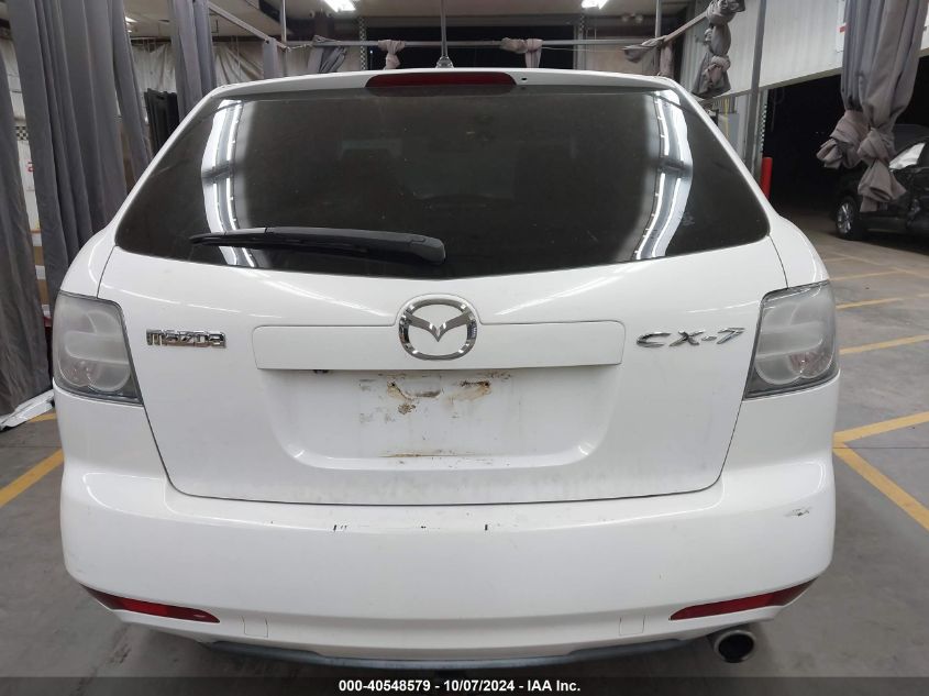 2012 Mazda Cx-7 I Sport VIN: JM3ER2BMXC0421050 Lot: 40548579