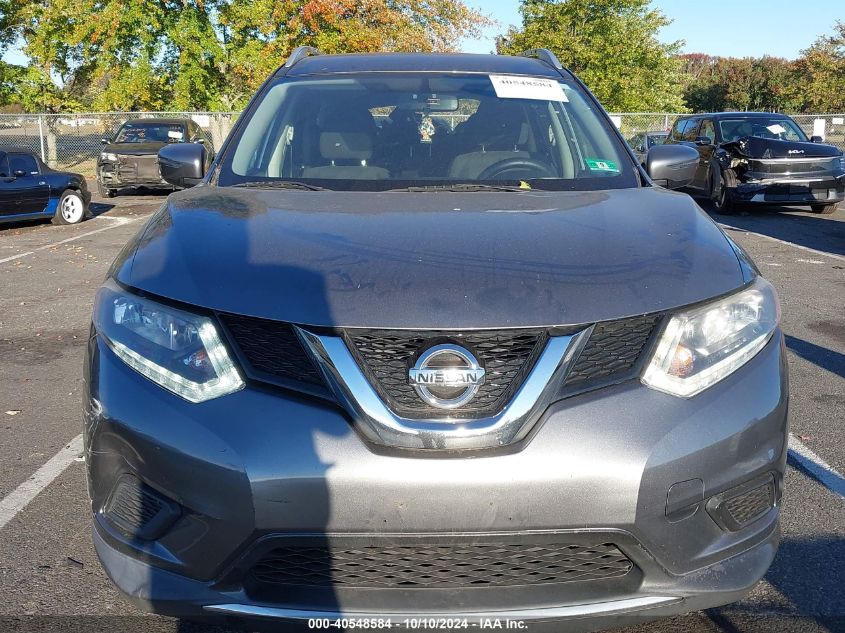 VIN KNMAT2MV6GP641605 2016 Nissan Rogue, SV no.12