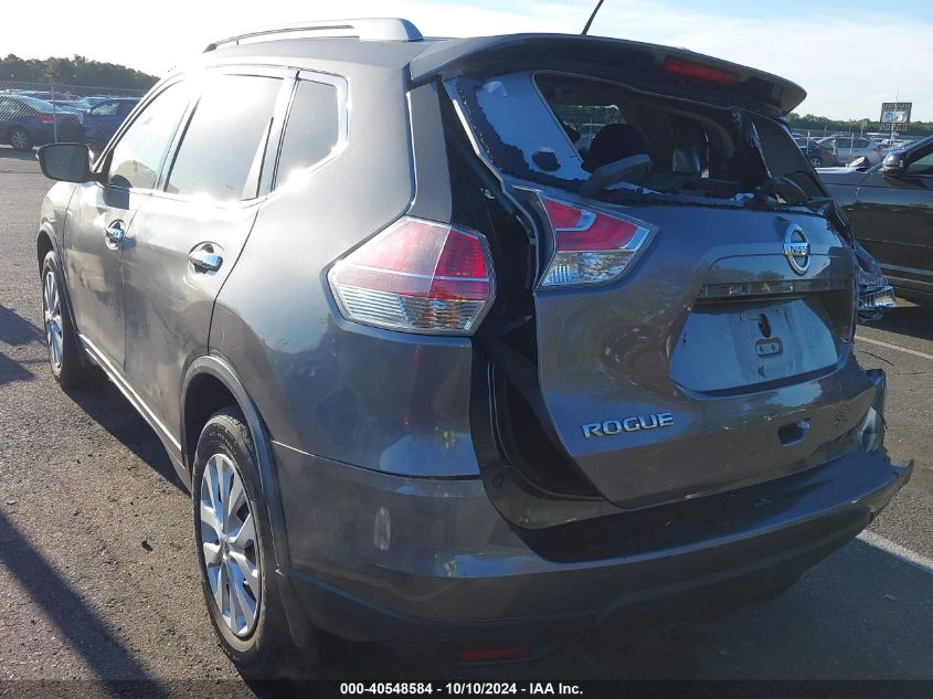 VIN KNMAT2MV6GP641605 2016 Nissan Rogue, SV no.3