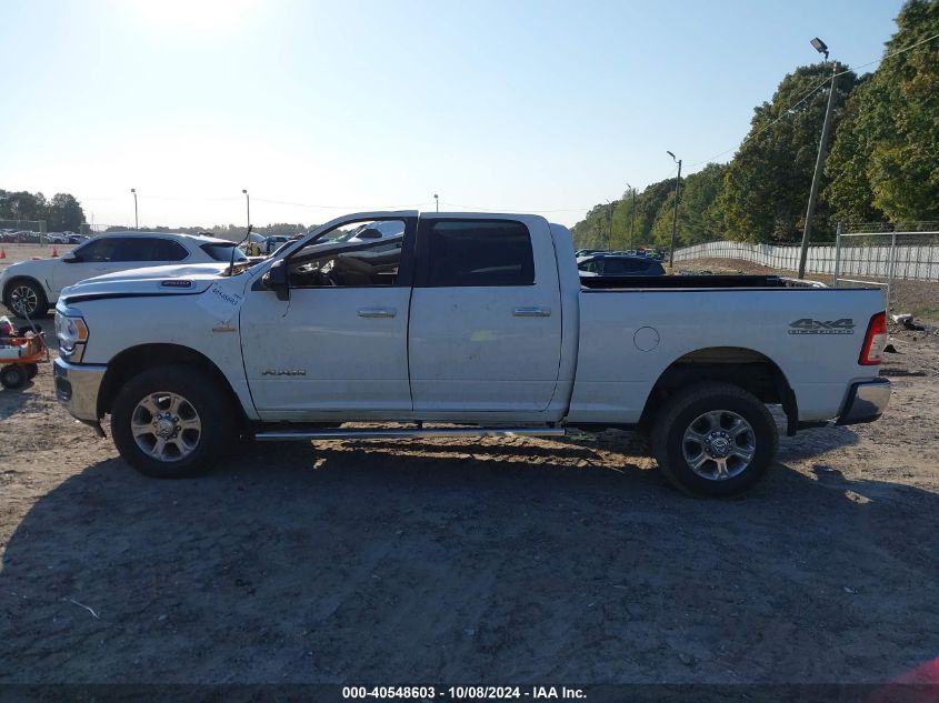 2019 Ram 2500 Big Horn 4X4 6'4 Box VIN: 3C6UR5DL3KG563655 Lot: 40548603