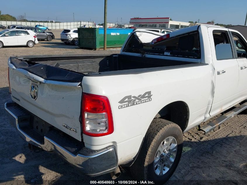 2019 Ram 2500 Big Horn 4X4 6'4 Box VIN: 3C6UR5DL3KG563655 Lot: 40548603