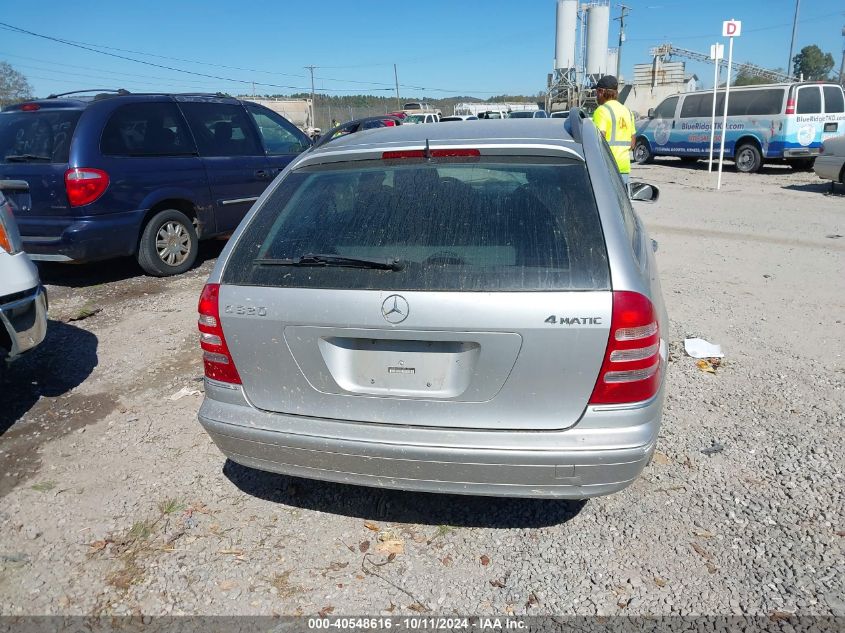 2003 Mercedes-Benz C 320 4Matic VIN: WDBRH84J33F317403 Lot: 40548616