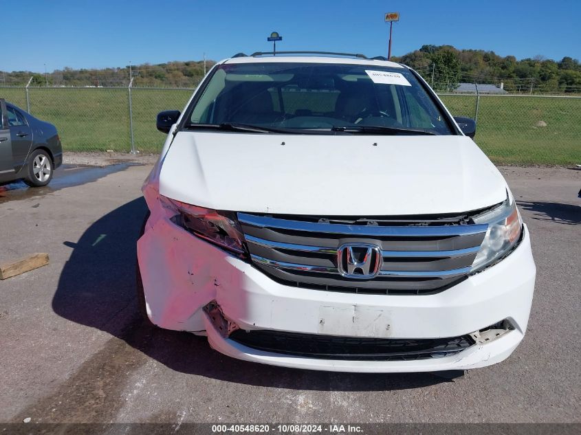 5FNRL5H69DB076330 2013 Honda Odyssey Ex-L