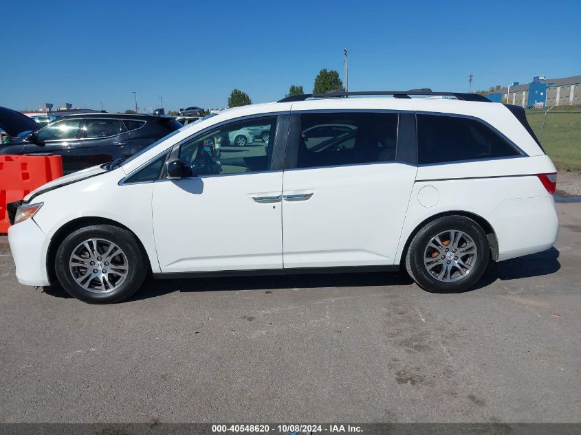 5FNRL5H69DB076330 2013 Honda Odyssey Ex-L