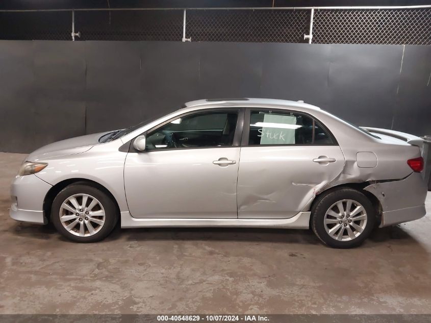 2010 Toyota Corolla S VIN: 2T1BU4EE0AC349157 Lot: 40548629