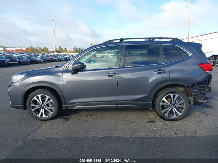 2021 Subaru Forester Limited VIN: JF2SKAUC0MH522293 Lot: 40548645