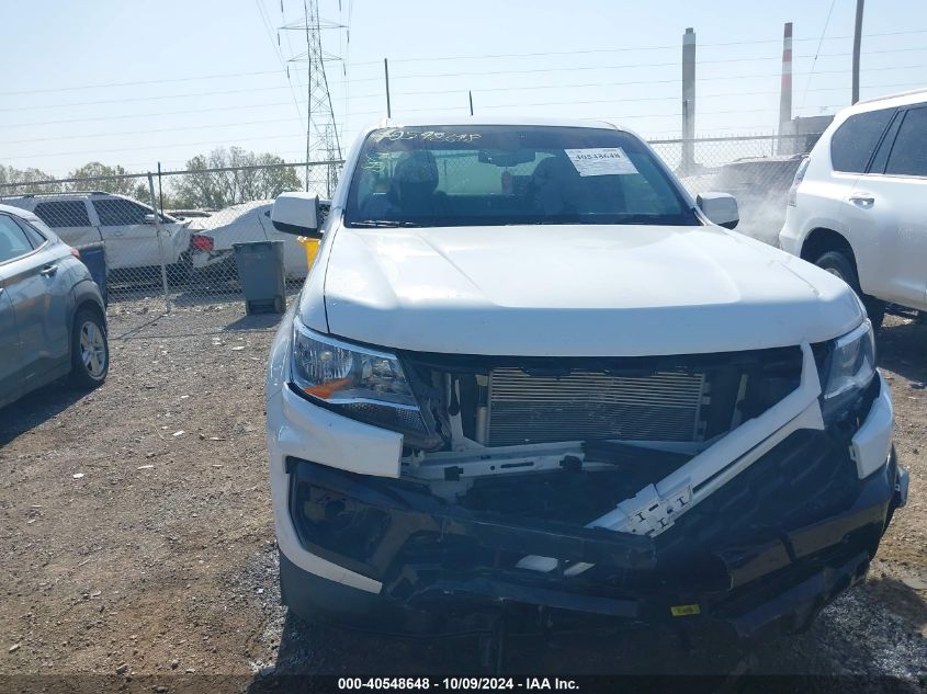 2022 Chevrolet Colorado 2Wd Long Box Lt VIN: 1GCHSCEN7N1216500 Lot: 40548648