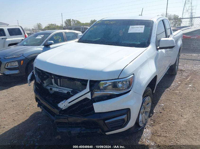 2022 Chevrolet Colorado 2Wd Long Box Lt VIN: 1GCHSCEN7N1216500 Lot: 40548648