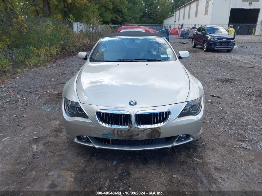 2007 BMW 650I VIN: WBAEK13507CN80272 Lot: 40548651