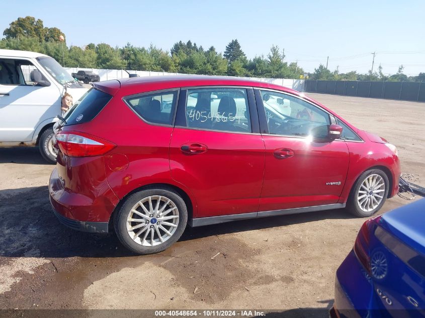 2013 Ford C-Max Hybrid Se VIN: 1FADP5AU1DL519631 Lot: 40548654