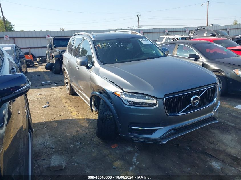 VIN YV4A22PK5J1196642 2018 Volvo XC90, T6 Momentum no.1