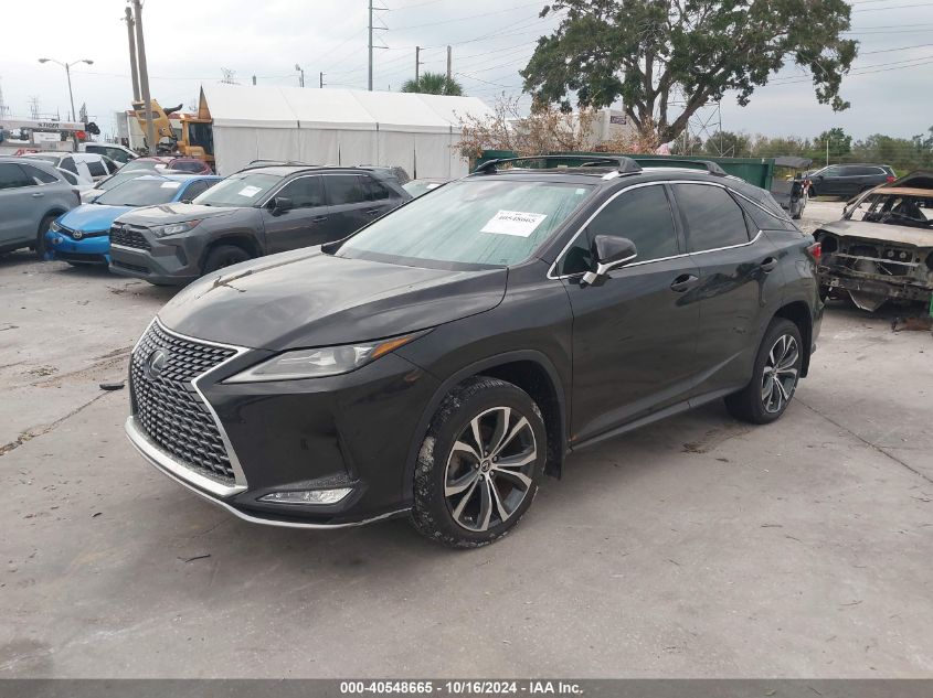 VIN 2T2HZMAA4NC245061 2022 Lexus RX, 350 no.2