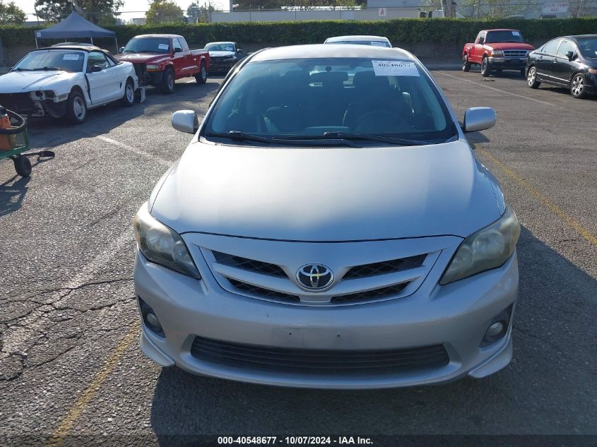 2011 Toyota Corolla S VIN: 2T1BU4EE6BC654941 Lot: 40548677