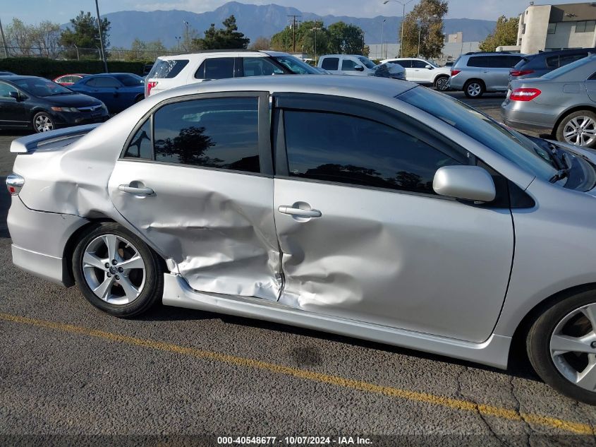 2011 Toyota Corolla S VIN: 2T1BU4EE6BC654941 Lot: 40548677