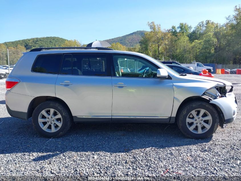 5TDBK3EH0CS171710 2012 Toyota Highlander Base V6