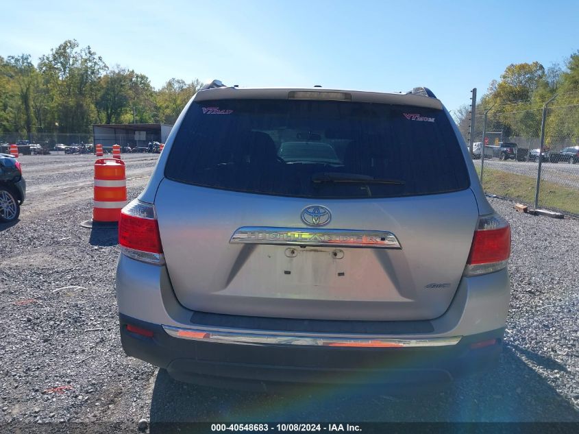 5TDBK3EH0CS171710 2012 Toyota Highlander Base V6