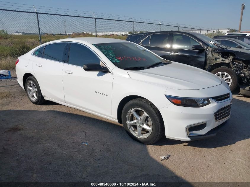 1G1ZB5STXJF155653 2018 CHEVROLET MALIBU - Image 1