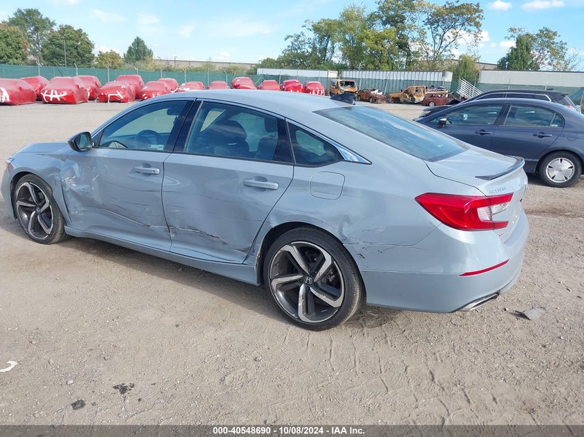 VIN 1HGCV1F35NA099472 2022 HONDA ACCORD SPORT