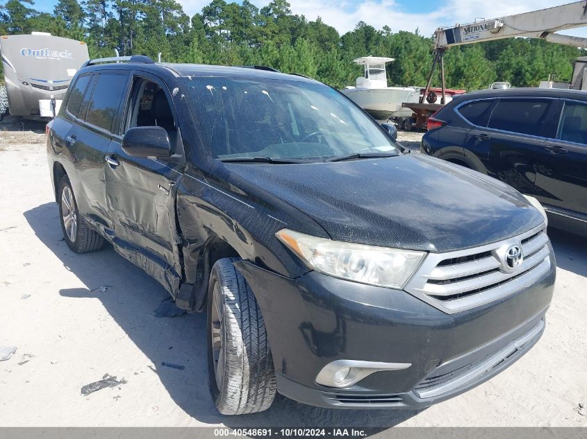 2013 TOYOTA HIGHLANDER LIMITED V6 - 5TDYK3EH9DS100114