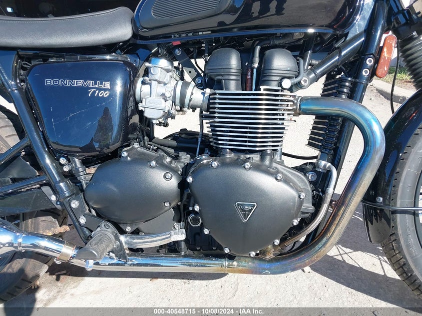 2016 TRIUMPH MOTORCYCLE BONNEVILLE T100 - SMT910K15GT732726