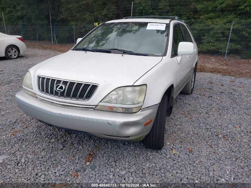 2002 Lexus Rx 300 VIN: JTJHF10U620247677 Lot: 40548733