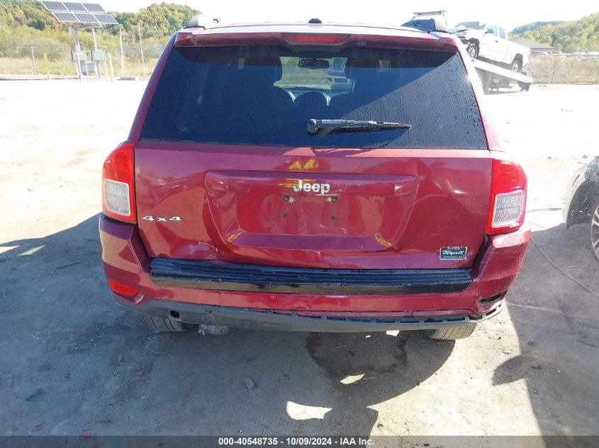 2012 Jeep Compass Latitude VIN: 1C4NJDEB0CD697963 Lot: 40548735