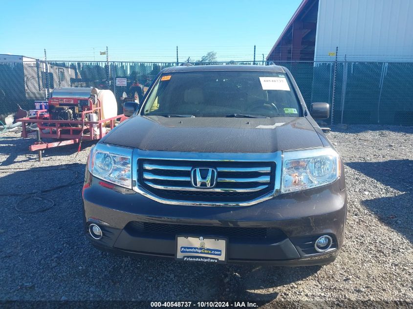 2014 Honda Pilot Ex-L VIN: 5FNYF4H52EB037665 Lot: 40548737