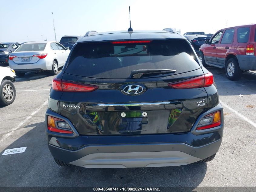 2018 Hyundai Kona Ultimate VIN: KM8K5CA57JU091859 Lot: 40548741