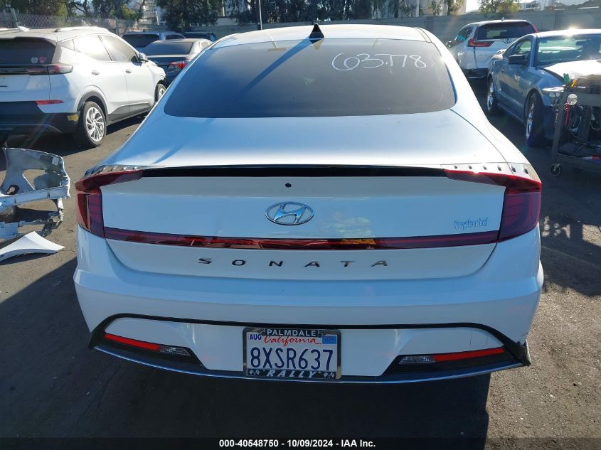 2021 Hyundai Sonata Sel VIN: KMHL34JJXMA026491 Lot: 40548750