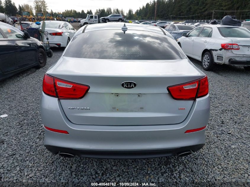 5XXGM4A78FG502204 2015 Kia Optima Lx