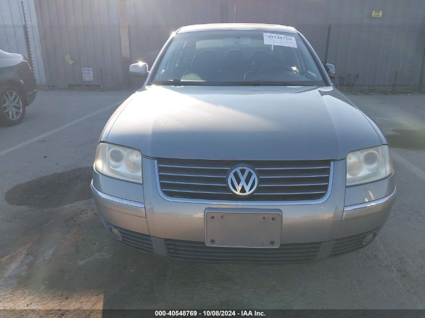 WVWPH63B13P205670 2003 Volkswagen Passat Gls