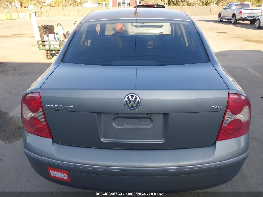 WVWPH63B13P205670 2003 Volkswagen Passat Gls