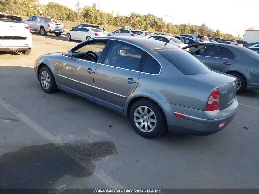 2003 Volkswagen Passat Gls VIN: WVWPH63B13P205670 Lot: 40548769