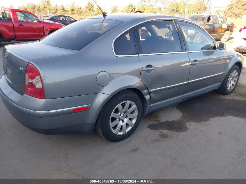 WVWPH63B13P205670 2003 Volkswagen Passat Gls