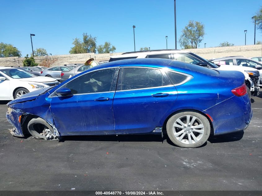 2015 Chrysler 200 Limited VIN: 1C3CCCAB7FN684762 Lot: 40548770