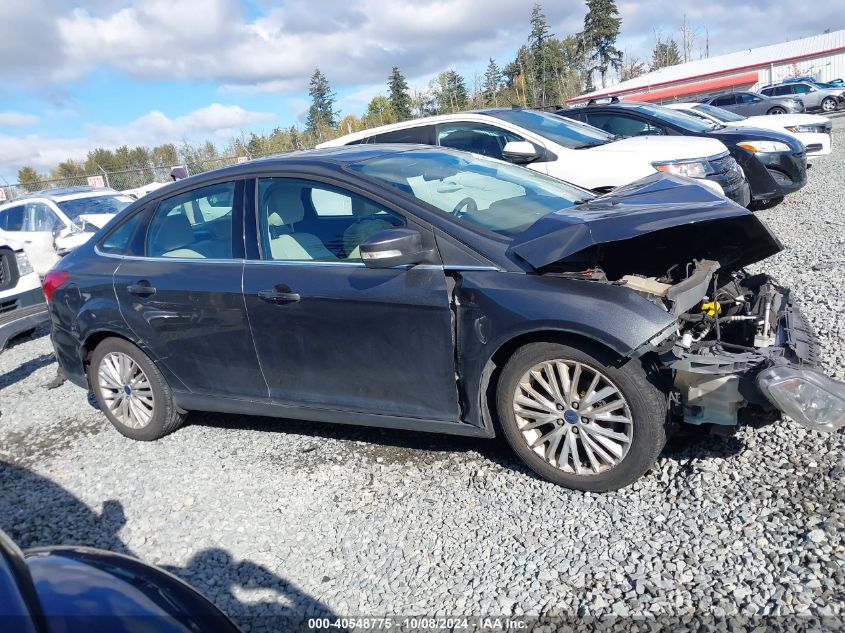 2017 Ford Focus Titanium VIN: 1FADP3J29HL287837 Lot: 40548775