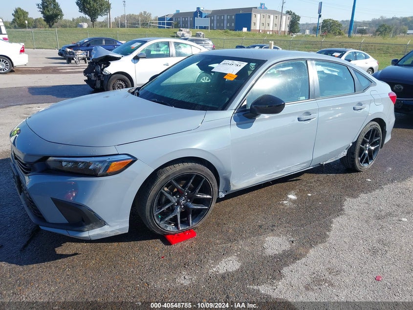 2022 HONDA CIVIC SPORT - 2HGFE2F54NH527537