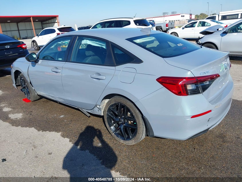 2022 HONDA CIVIC SPORT - 2HGFE2F54NH527537