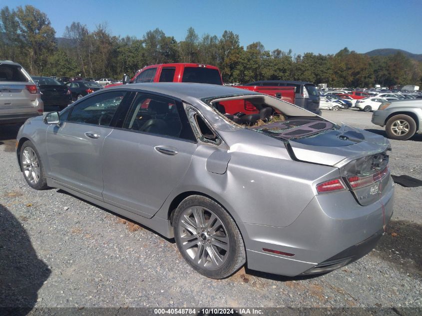 2013 Lincoln Mkz VIN: 3LN6L2GK4DR815209 Lot: 40548784