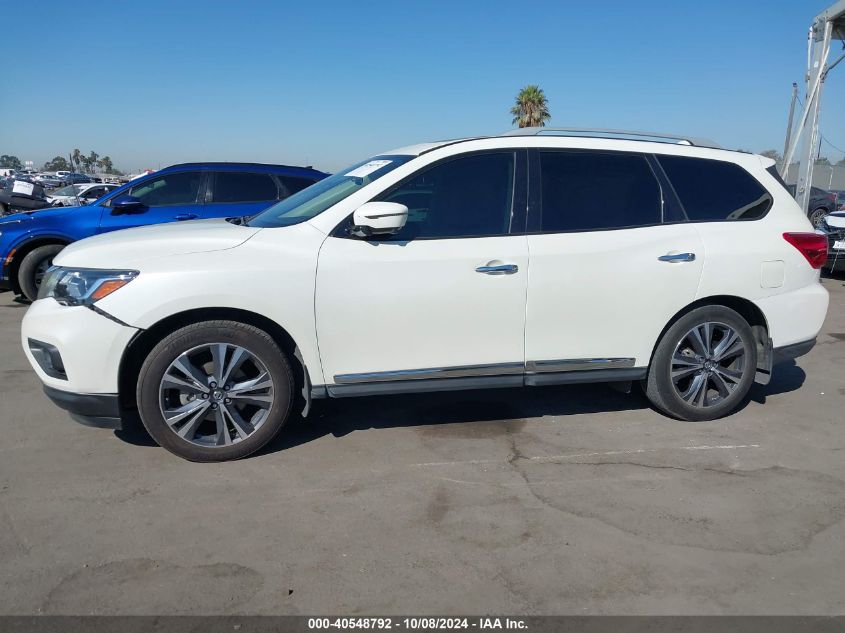 2019 Nissan Pathfinder Platinum VIN: 5N1DR2MN0KC580680 Lot: 40548792