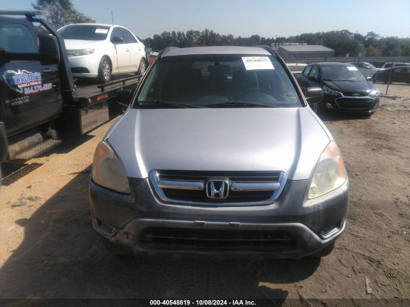 2003 Honda Cr-V Lx VIN: JHLRD68403C011284 Lot: 40548819