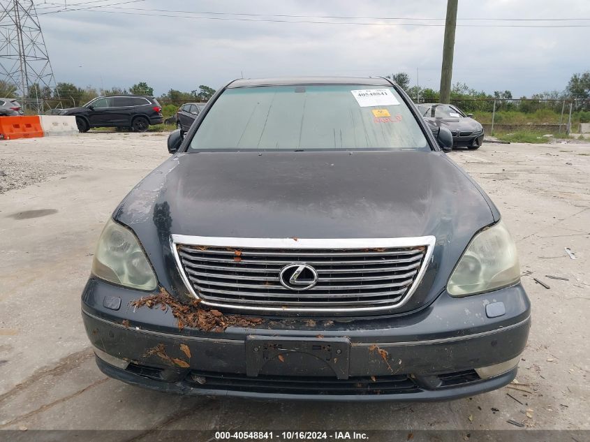 2006 Lexus Ls 430 VIN: JTHBN36F365030269 Lot: 40548841