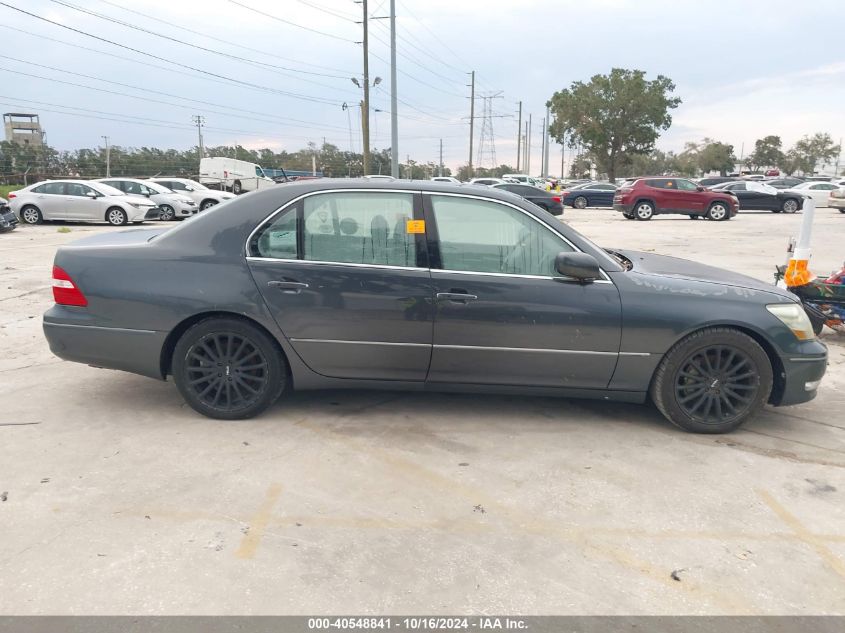 2006 Lexus Ls 430 VIN: JTHBN36F365030269 Lot: 40548841