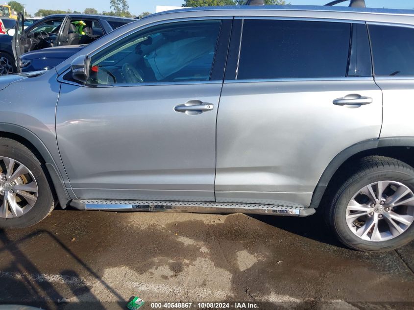 5TDJKRFH5FS162745 2015 Toyota Highlander Xle V6