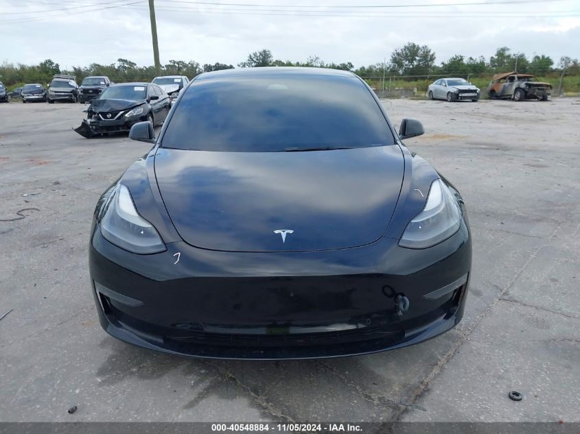 2022 Tesla Model 3 Performance Dual Motor All-Wheel Drive VIN: 5YJ3E1ECXNF168633 Lot: 40548884