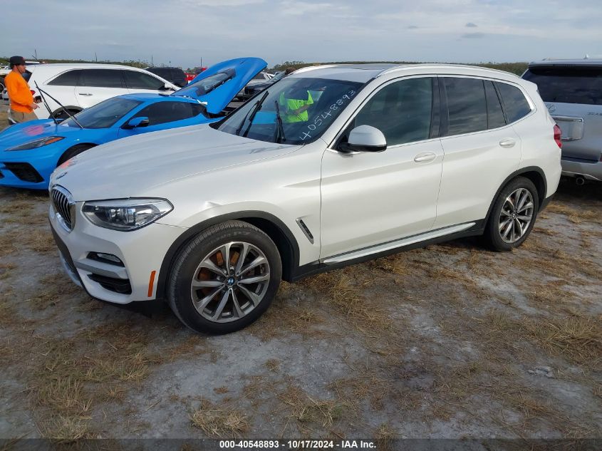 2019 BMW X3 SDRIVE30I - 5UXTR7C56KLR52066