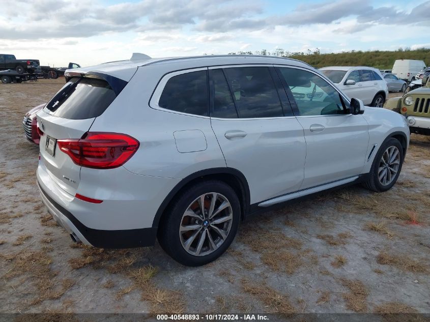 2019 BMW X3 SDRIVE30I - 5UXTR7C56KLR52066