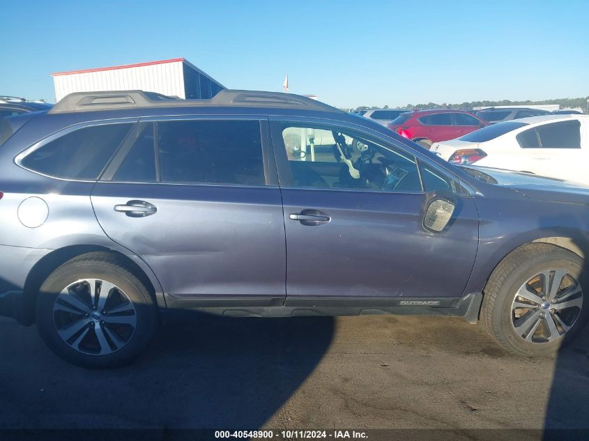 2018 Subaru Outback 2.5I Limited VIN: 4S4BSANC2J3277370 Lot: 40548900